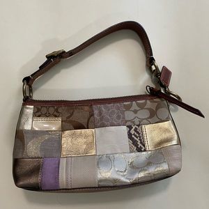 Coach patch shoulder bag